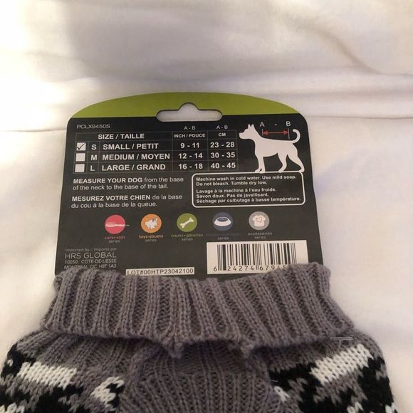 Small dog sweater - Picture 3 of 3